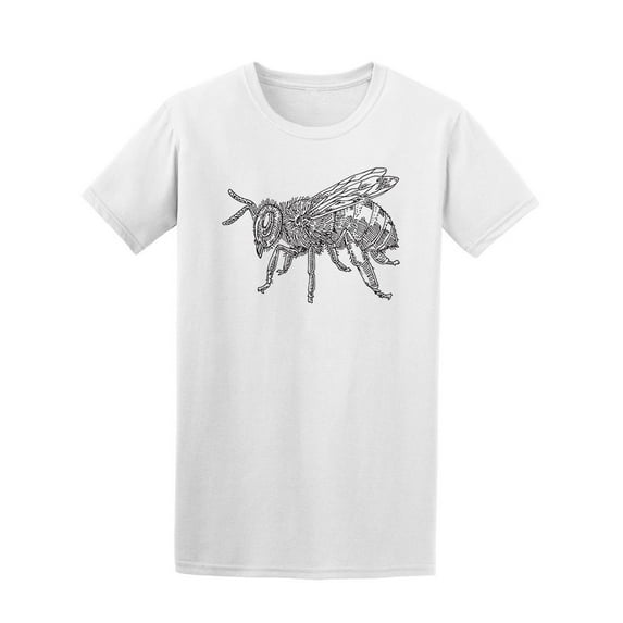 Simple Art Bee Tee Men's -Image by Shutterstock