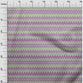 thumbnail image 2 of oneOone Cotton Poplin Fabric Chevron Ikat Printed Craft Fabric BTY 56 Inch Wide, 2 of 4