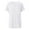 White, variant on Hienoo Tween Girls Tee Shirt V Neck Short Sleeve Solid Pocket T Shirt Loose Leisure T-Shirt