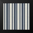 thumbnail image 2 of Allen, Candace 12x12 Black Modern Framed Museum Art Print Titled - Nautical Navy Stripe 1, 2 of 5