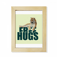 thumbnail image 1 of Tiger Has Rest Art Deco Fashion Desktop Adorn Photo Frame Display Art Painting Wooden, 1 of 3