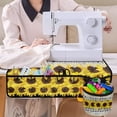 thumbnail image 4 of HELLHERO Sunflower Pattern Sewing Machine Mat Sewing Machines Table Pad Sewing Machine Mats Storage, 4 of 5