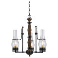 thumbnail image 2 of Cal Lighting FX-3564-3 3 Light Trenton Chandelier, 2 of 2