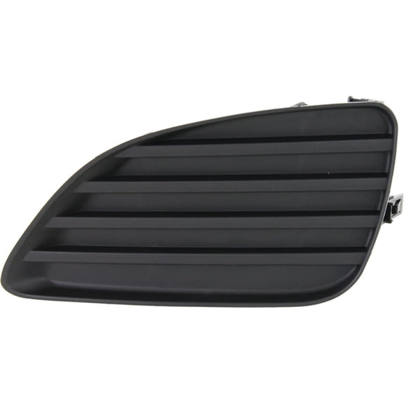 Fog Light Cover Compatible with 2010-2011 Toyota Camry Front, Driver Side Textured Black
