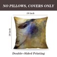 thumbnail image 2 of LALILO Throw Pillow Covers Watercolor Glamour Woman Portrait Artist Cushion Cover 18" x 18", 2 Pack, 2 of 6