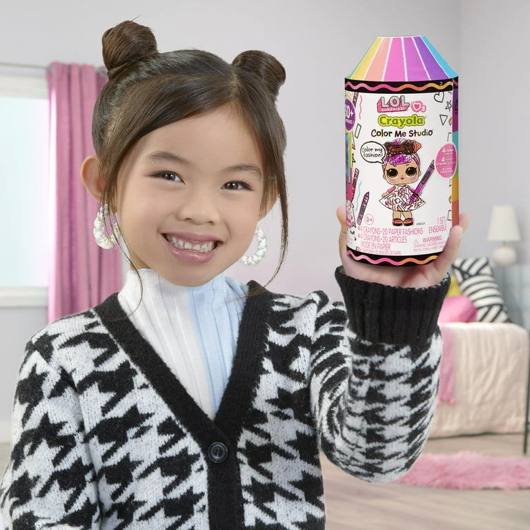 L.O.L. Surprise! Loves CRAYOLA Color Me Studio Collectible Doll, 3+ with  30+ Surprises - Walmart.com