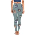 thumbnail image 3 of Herrnalise Warm Leggings For Women Winter Fashion Casual Women Happy Easter Printed Gradient Span Ladies High Waist Wide Leg Trousers Yoga Pants Long Pants Gifts For Women, 3 of 4