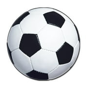 Club Pack of 24 Black and White Soccer Ball Cutout World Cup Party Decorations 13.5"