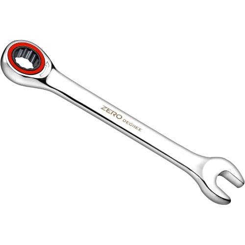 Zero Degree 7 Pc Gearless Ratcheting Wrench Set 12 Point SAE Tight Space Turn