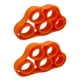 thumbnail image 3 of Empuñaduras 2 anillos de tensión de agarre de mano de silicona para entrenador de fuerza de dedo (naranja 11 libras) Hugtrwg Para Estrenar, 3 of 8