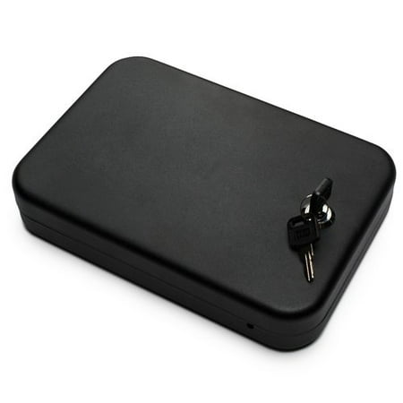 AdirOffice Portable on the Go Gun Safe with Key Lock