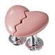 thumbnail image 5 of Botón de presión para inodoro en forma de corazón , botón de descarga para uñas largas, botón de tanque de inodoro portátil para decoración del , rosa Soledad Botón de presión del inodoro, 5 of 10