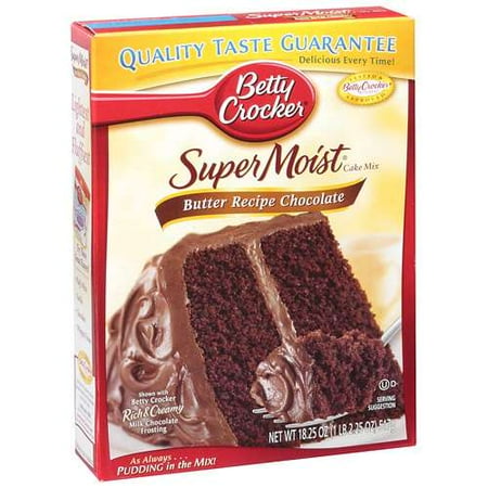 General Mills Betty Crocker Super Moist Cake Mix, 18.25 oz