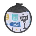 thumbnail image 1 of Round Pot Holder Avec Poche (Verres À Vin) - Set of 4, 1 of 1
