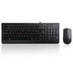 thumbnail image 1 of Combo USB Lenovo 300 Teclado y Ratón con Cable Tamaño Completo Negro, 1 of 5