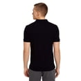thumbnail image 3 of TOM TAILOR Polo de hombre con botonadura - Polo básico con contraste, corte regular, algodón Negro 3XL (XXX-Large), 3 of 6
