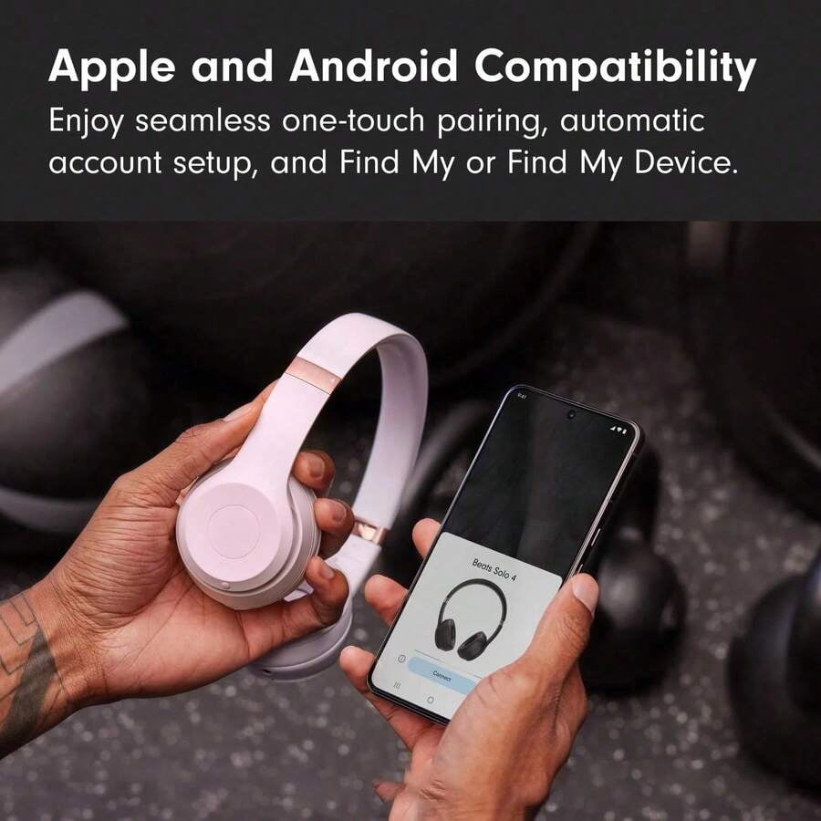 Wireless On-Ear Headphones, & Android Compatible, Up To 50 Hours Of Battery Life