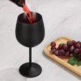 thumbnail image 3 of Copa de vino de acero inoxidable negra Storyland HO 164, 3 of 3