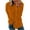 Orange, variant on YYDGH Sweatshirts For Women Fall Fashion Casual Crewneck Long Sleeve Pullover Solid Color Side Split Thin Blouses Beige S