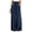 Navy-#q001, variant on Women Corduroy Wide Leg Palazzo Pants Flowy Elastic High Waist Drawstring Loose Trousers with Side Pockets Solid Color Casual Boho Lounge Pants,Light Brown S