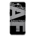 thumbnail image 1 of MUNDAZE LG Aristo 5/Phoenix 5/Risio 4 Shockproof Clear Hybrid Protective Phone Case Black Clear Funny Text Quote Adulting AF Cover, 1 of 6