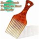 thumbnail image 5 of 2 Piece Anti-Static Afro Comb Afro ir Brush Wide Tooth Afro Comb for Curly and, 5 of 5