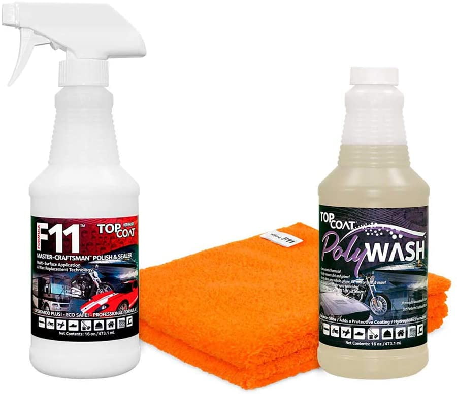 Top Coat F11 Prep Kit, TopCoat PolyWash is MADE IN AMERICA