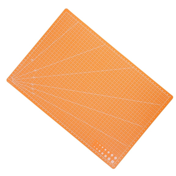 DEEPCRAFF 1Pack Cutting Mat For Table And Diy Projects Orange Color A3 Size
