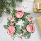 thumbnail image 5 of Fiudx Guirnalda Navideña con Velas Decorativas, Diseño de Mini Corona de Rosas, Arreglo Floral Artificial, Decoración para Puerta de Entrada o Boda, Ideal Como Regalo Navideño, Tamaño 20 X 20 Cm, 1 U, 5 of 6