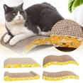 Blarkrus Corrugated Paper Toys Cat Scratching Board Toy Cardboard