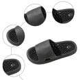 thumbnail image 5 of Rotm Reflexology Slippers Massage Slippers Therapeutic Reflexology Sandals for Foot Acupoint Massage Shiatsu Arch Support House Sandals Black,7.5, 5 of 6
