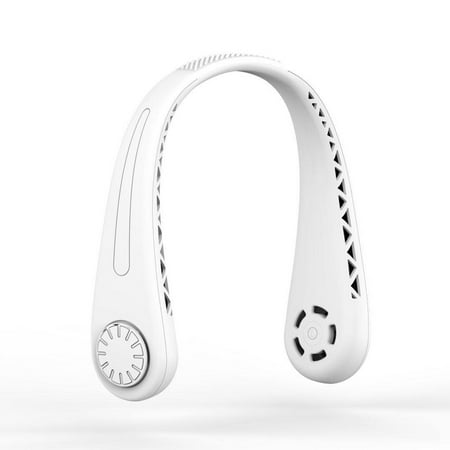

USB Neck Fan Rechargeable Mute Sports Fans Suspended Portable Bladeless 1600mAh Suitable For Outdoor Office Travel