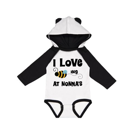

Inktastic Nonna s House Bee Gift Baby Boy or Baby Girl Long Sleeve Bodysuit
