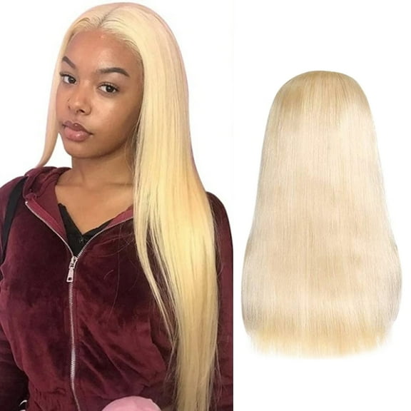 DOPI Human Hair Wigs For Women Black Color Natural Lace Hair Women's Fashion Wig Blonde Synthetic Hair Long Wigs Wave Strai