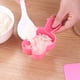 thumbnail image 2 of Wosthever Juego de moldes para bolas de arroz en forma de conejo, color rosa, para almuerzos infantiles, molde para bolas de arroz en forma de Cocina y Comedor, 2 of 6