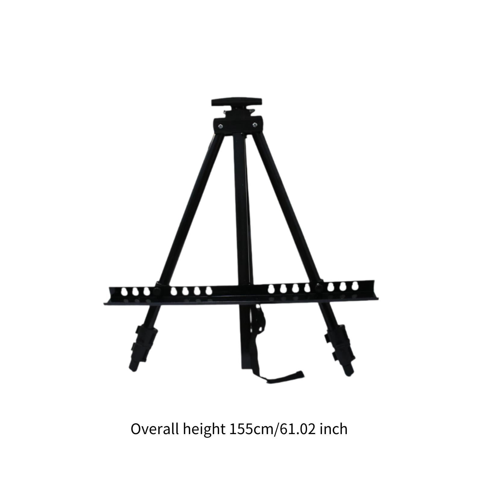 Sharprepublic Metal Sketch Easel Foldable Artist Easel Stand for Displaying Sketch Drawing