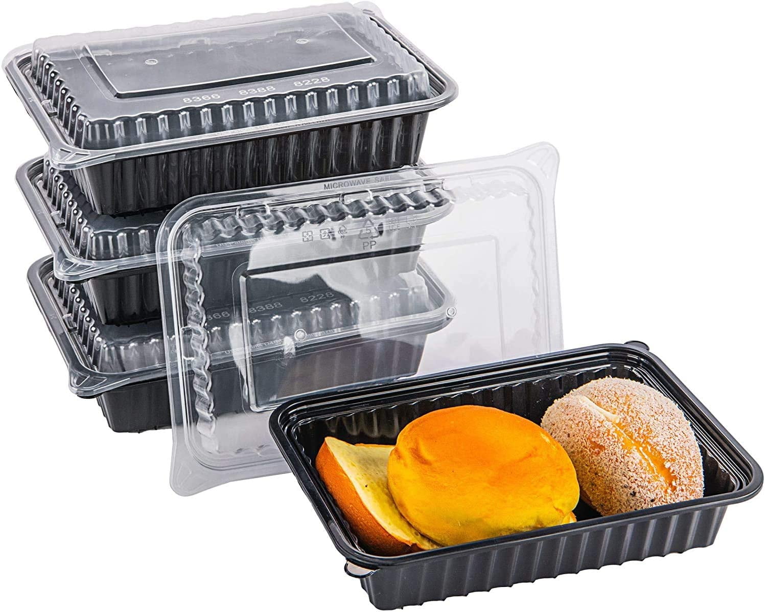 Meal Prep Container Bento Box Adult Lunch Box Set with Lid, Microwave  Dishwasher Safe BPA Free Heavy Duty Food Storage Containers Reusable  Plastic Rice Bowl, Salad Bowls CTC Small 16oz