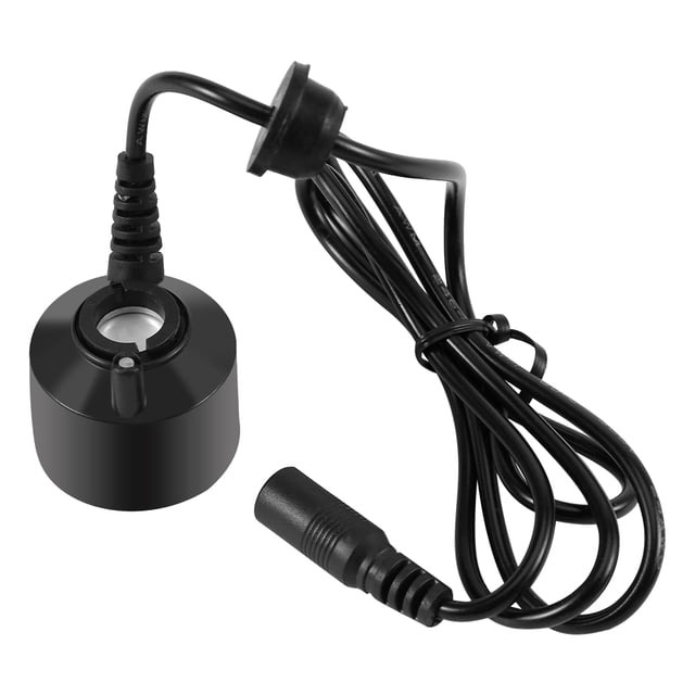Máquina de Niebla de Estanque de Fuente de Agua Mini Black Mist Maker Sin Luz para Estanque de Fuente de Agua Tanque de Peces Creando Atmósfera Amonsee NO