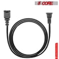 thumbnail image 2 of 10 Ft Polarized US Power Cord Extension – 16AWG 2-Prong AC Cable, UL-Listed, 13A/125V, Flexible & Durable for Home/Office,1PC, 2 of 14