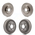 thumbnail image 1 of CMX Front Rear Disc Brake Rotors Drums Kit for Car 2003 Dodge Neon SRT-4 K8-102115, 1 of 11