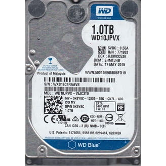 WD Blue 1TB SATA 6Gb/s 7200 RPM 64MB Cache 3.5 Inch Desktop Hard