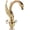 Gold, variant on Luxury Basin Faucet Golden Swan Shape Bathroom Faucet Soild Brass Deck Mount Hot and Cold Water Dual Handle Mixer Tap,Golden