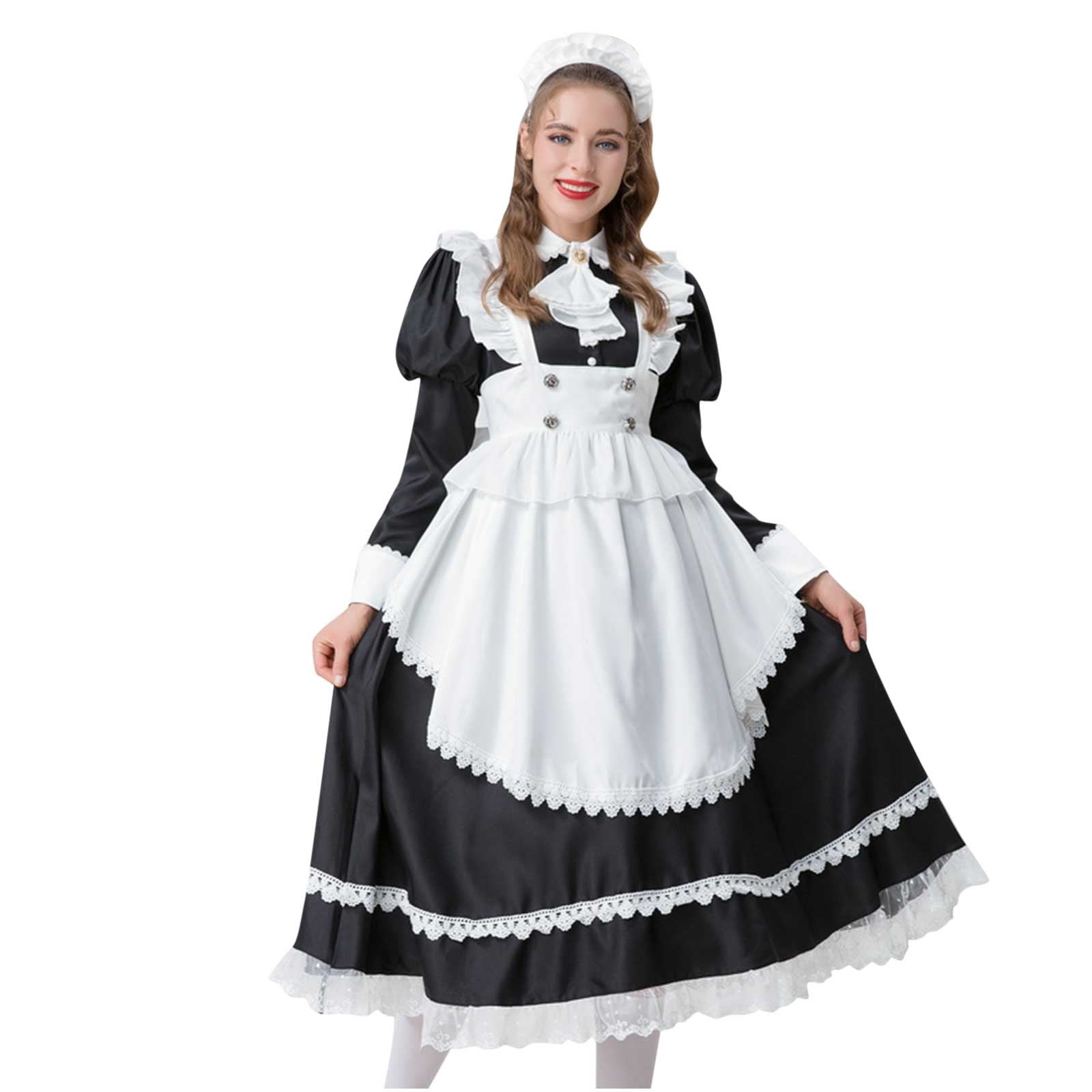 REORIAFEE Oktoberfest Costumes Women Maid Outfit Cosplay Outfits Beer ...