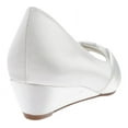 thumbnail image 5 of Benjamin Walk 848231032724 Touch Ups Womens Delish, White - Wide 11, 5 of 7