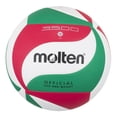 thumbnail image 1 of Balón de Voleibol Molten V5M3500 No.5 PU Laminado Tricolor Verde/Blanco/Rojo, 1 of 5