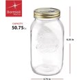 thumbnail image 2 of Bormioli Rocco 3.59920 (00237) RBR7905 Quatro Stadium Owner, 0.5 gal (1.5 L), 2 of 8