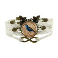 thumbnail image 2 of TIMIFIS Bracelets Bird Time G-em Woven Bracelet Infinite Sym-bol Butterfly Multilayer Handmade ummer, 2 of 3
