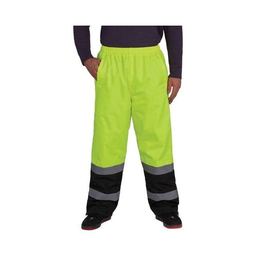 yellow utility pants