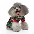 thumbnail image 1 of Mono para perro de Halloween y Navidad de JANDEL, pijama para mascota, mono de calabaza para cachorro, ropa navideña para cachorro., 1 of 8