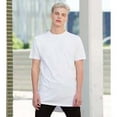 thumbnail image 2 of Skinnifit Mens Longline Dipped Hem T-Shirt, 2 of 3
